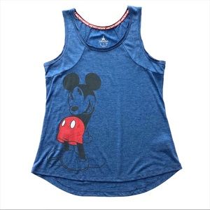 Disney Blue Mickey Mouse Tank Top